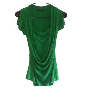 Green flow shirt